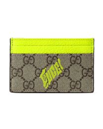 Gucci GG letter pattern printed card holder