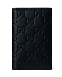 Gucci GG Emblem Card Holder Black