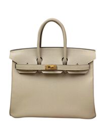 Hermes Birkin 25 Epsom Leather Paon Phw 