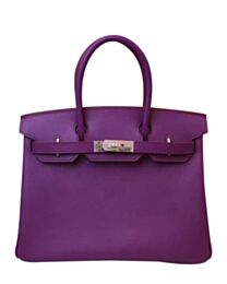 Hermes Birkin 35 Epsom Leather Paon Phw 