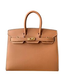 Hermes Birkin 25 Bronze Epsom Light Coffee