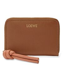 Loewe Zipped Coin Purse In Shiny Nappa Calfskin