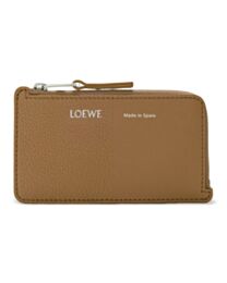 Loewe Coin Cardholder In Smooth And Grained Calfskin