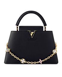 Louis Vuitton LV X TM Capucines MM Black