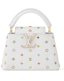 Louis Vuitton LV x TM Capucines Mini M14165 White