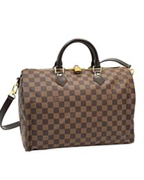 Louis Vuitton Damier Speedy N41182 Brown