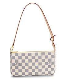 Louis Vuitton Damier Pochette Accessories N41207 White