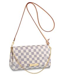 Louis Vuitton Damier Eva Clutch N41275 White