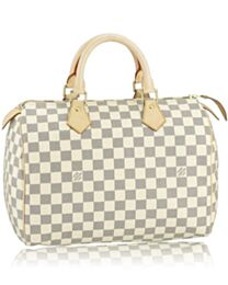 Louis Vuitton Damier Canvas Speedy N41535 White