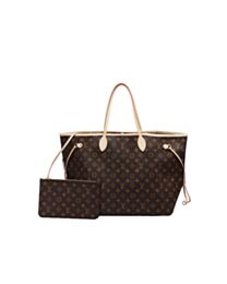 Louis Vuitton Monogram Neverfull M40990 Brown 