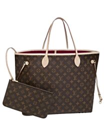 Louis Vuitton Monogram Neverfull M40991 Red 