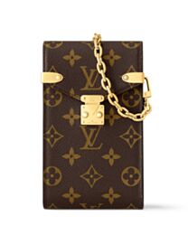 Louis Vuitton Phone Pouch Metis Monogram M13572 Black