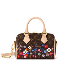 Louis Vuitton LV x TM Speedy Bandouliere 20 M14175 Brown 1