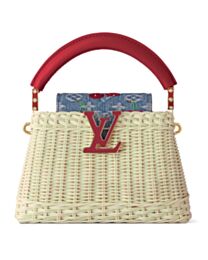 Louis Vuitton LV X TM Capucines Mini Red