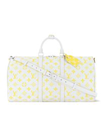 Louis Vuitton Keepall Bandouliere 50 Bag Yellow
