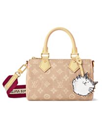 Louis Vuitton Speedy Bandouliere 20 M15151 Apricot