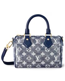 Louis Vuitton Speedy Bandouliere 20 M23069 Blue