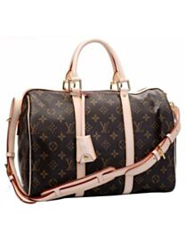 Louis Vuitton Monogram Canvas Speedy M42426 Brown