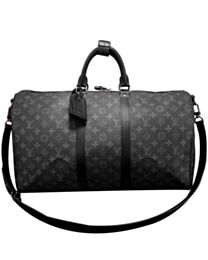 Louis Vuitton Keepall Bandouliere 50 M40603 Black