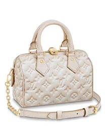 Louis Vuitton Speedy Bandouliere 20 M46163 Cream