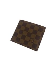 Louis Vuitton Damier Wallet N61720 Brown