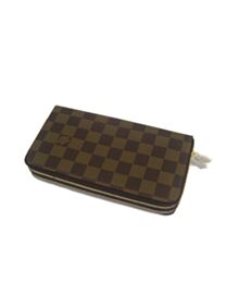 Louis Vuitton Damier Wallet N62732 Brown