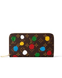 Louis Vuitton LV x YK Zippy Wallet M81864 Brown
