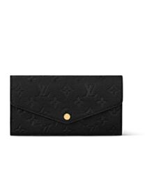 Louis Vuitton Sarah Wallet M82257 Black