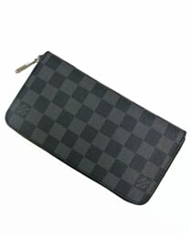 Louis Vuitton Damier Wallet N62668 Black