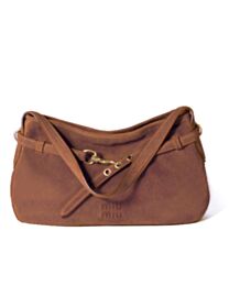 Miumiu Aventure Suede Bag 5BC181 Coffee