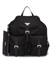 Prada Re-Nylon Medium Backpack 1BZ811 Black