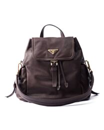 Prada Explore Medium Nappa Leather Backpack 1BZ080 Mauve
