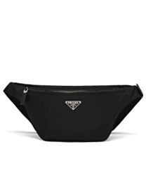 Prada Re-Nylon And Saffiano Leather Belt Bag 2VL033 Black