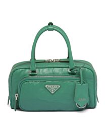 Prada Antique Nappa Leather Multi-pocket Top-handle Bag 1BB099 