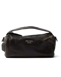 Prada Nappa Leather Shoulder Bag 2VH188 Dark Coffee