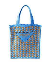 Prada Crochet Tote Bag