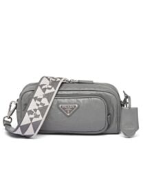 Prada Nappa Antique Leather Multi-pocket Shoulder Bag 1BH198 