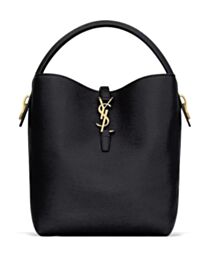 Saint Laurent LE 37 Leather Bucket Bag