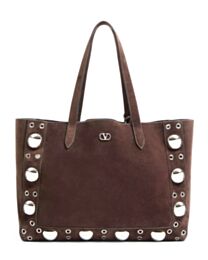 Valentino Garavani Nellcote Medium Suede Shopping Bag