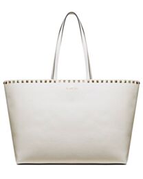 Valentino Large Calfskin Leather Rockstud Shopping Bag 