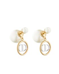Christian Dior Women's Dior Tribales Earrings White