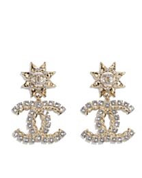 Chanel Earrings AB5817 Golden