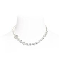 Chanel Women's Necklace ABA625 Silver