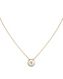 Cartier Women's Amulette De Cartier Necklace, XS Model White