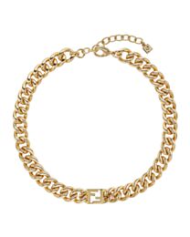 Fendi Women's Forever Fendi necklace 8AK129 Golden