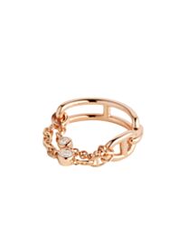 Hermes Women's Chaine D'ancre Chaos Ring, Small Model Red
