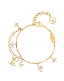 Louis Vuitton Women's LV Floragram Bracelet Golden