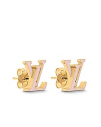 Louis Vuitton Women's LV Iconic Enamel Earrings Pink
