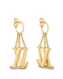 Louis Vuitton LV Optic Earrings M00612 Golden