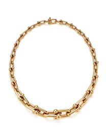 Tiffany Graduated Link Necklace Golden